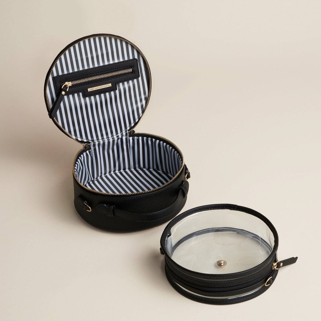 Nomad Round Travel Case-Preto Black