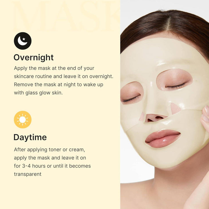 Medicube Sheet Mask-Kojic Acid Turmeric Brightening Gold Jelly Gel Single Mask