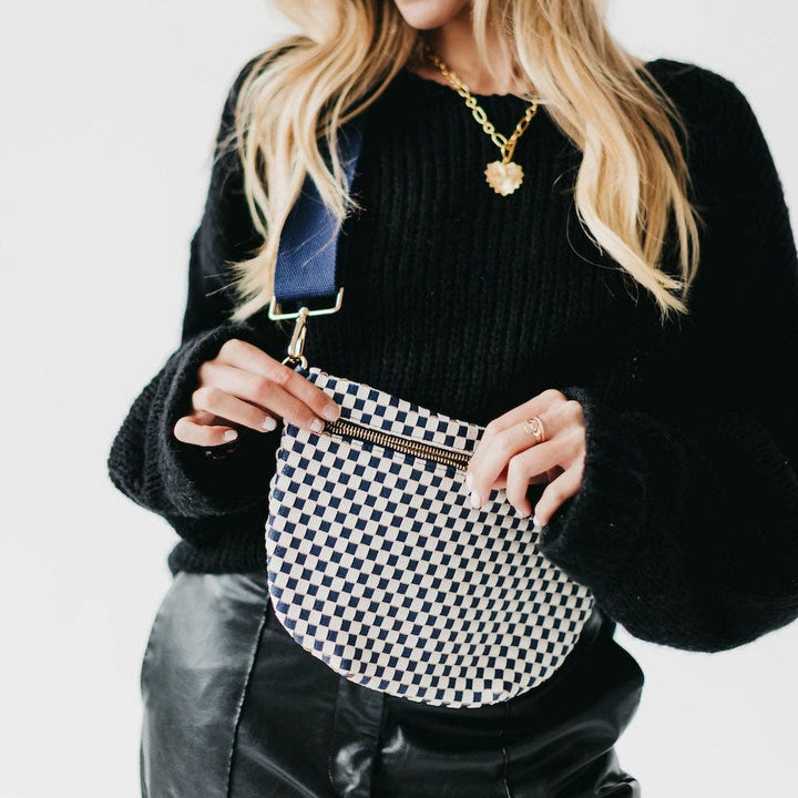 Bum Bag-Westlyn Woven Leather