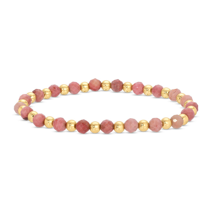 Stretch Stone & Bead Bracelet - Assorted
