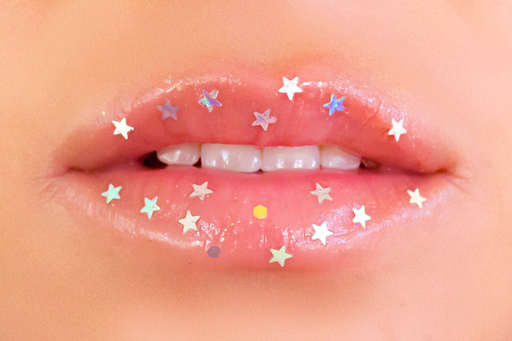 Lip Gloss-Kissing Glitter Rose' .30oz