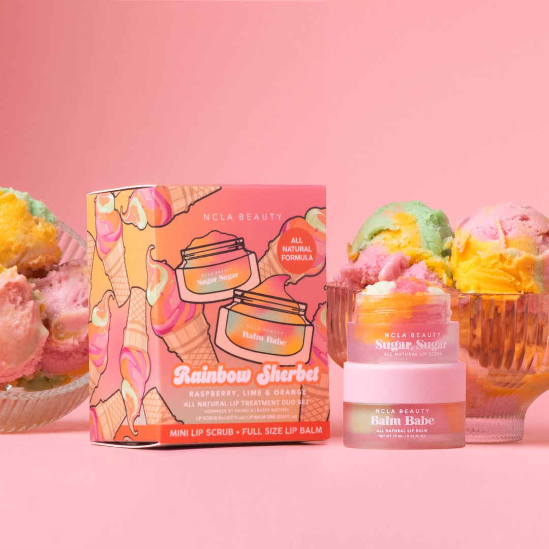 Lip Care Set-Rainbow Sherbet