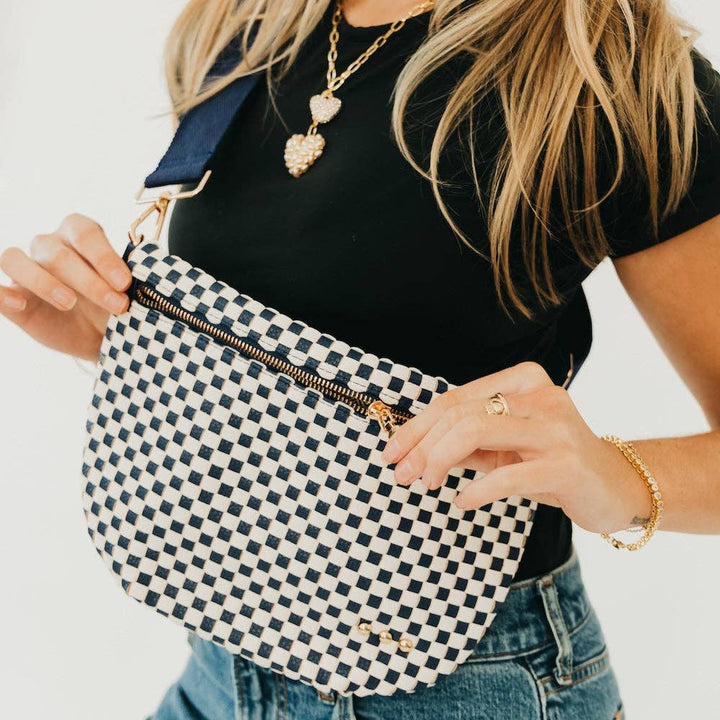 Bum Bag-Westlyn Woven Leather