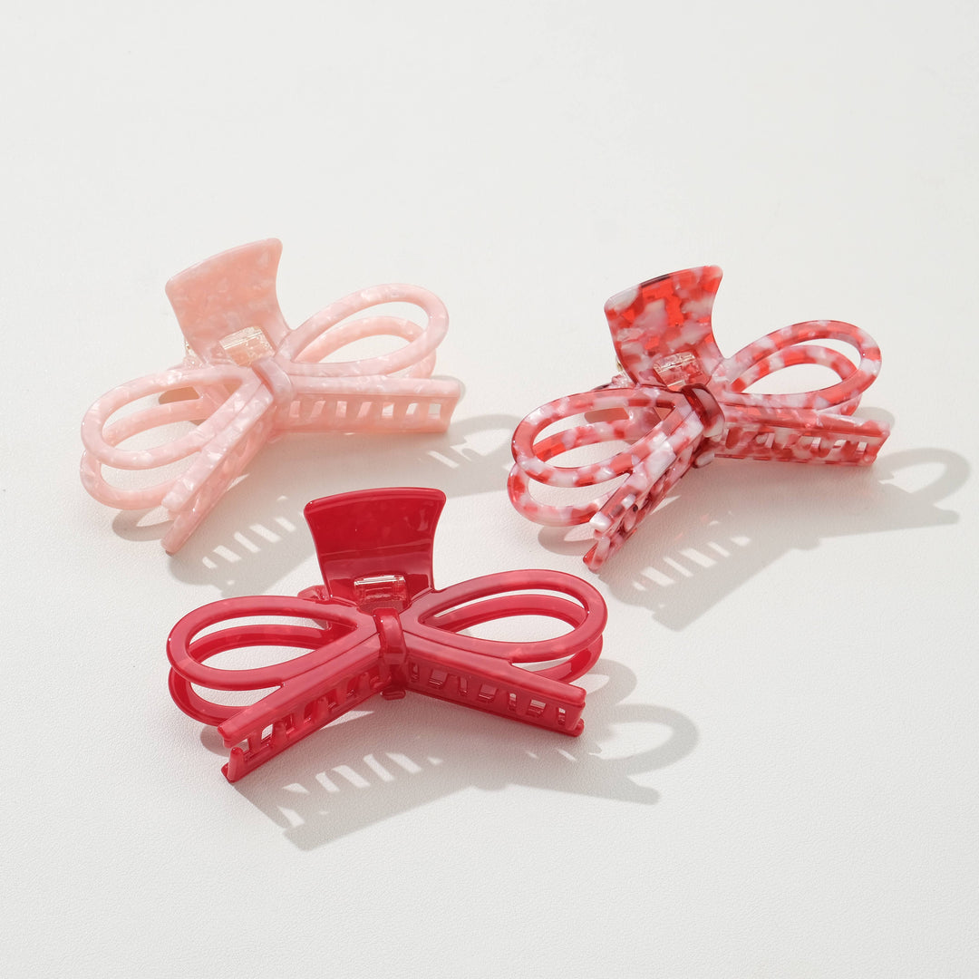 Remi Valentine | Wide Bow Claw Clip