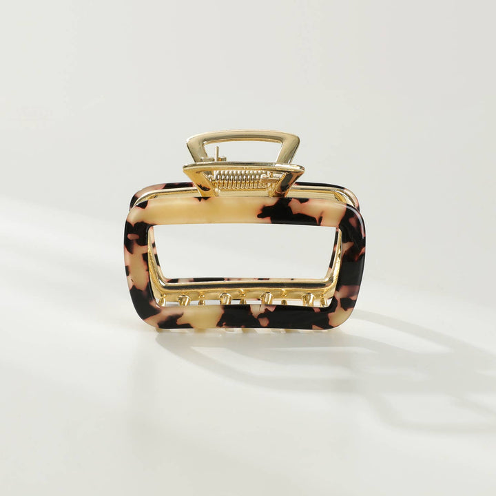 Harlow | Hollow Rectangle Metal Eco-Friendly Claw Clip