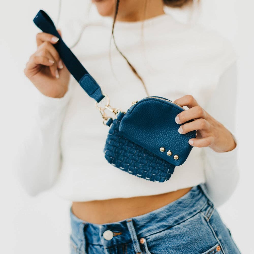 Wristlet-Wonderlust Woven Dual Pouch