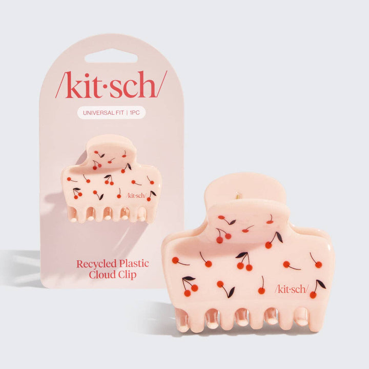 Recycled Plastic Medium Cloud Clip-Cherry Print