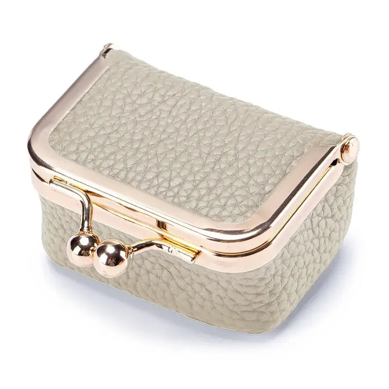 Mini Jewelry or Coin Purse Genuine Leather Many Colors