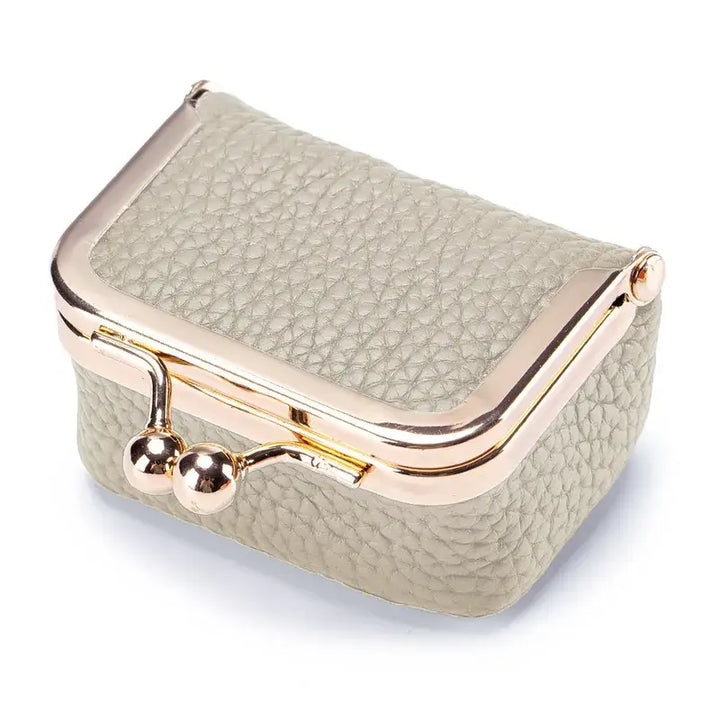 Mini Jewelry or Coin Purse Genuine Leather Many Colors