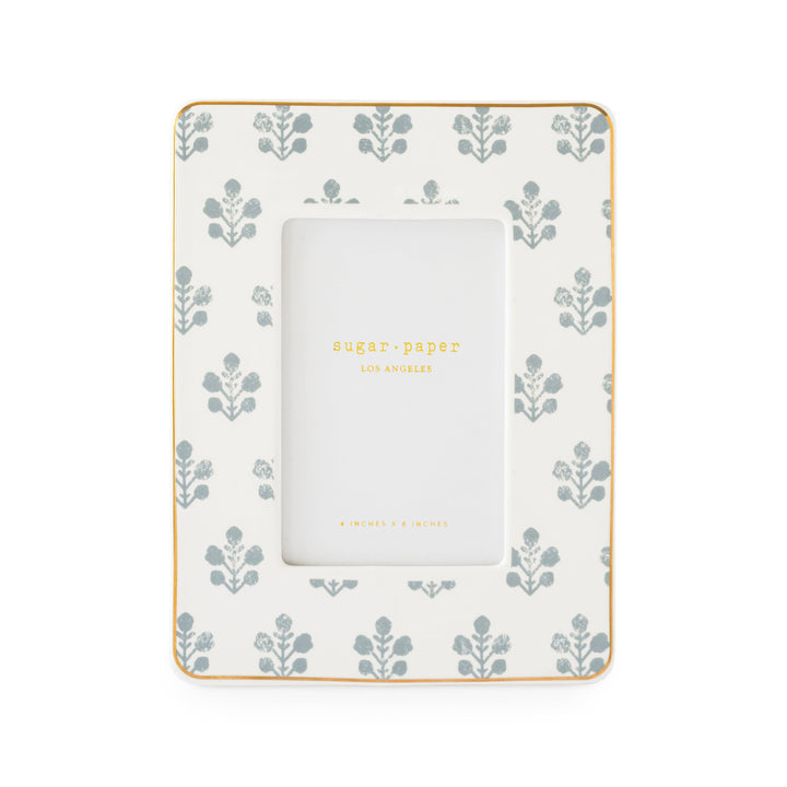 Frame-Dusty Blue Floral