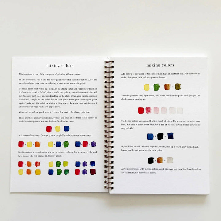 Watercolor Workbook-Fruit