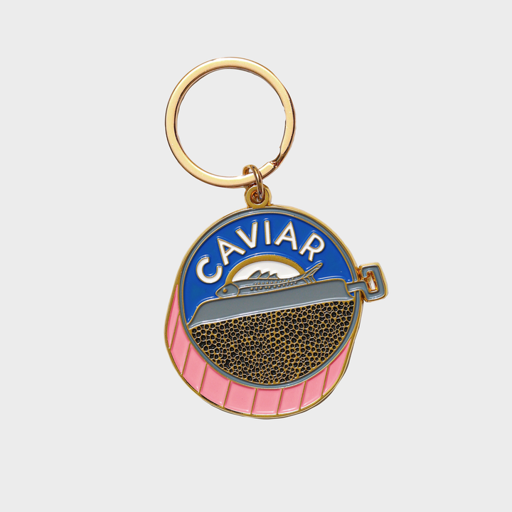 Enamel Keychain-Caviar