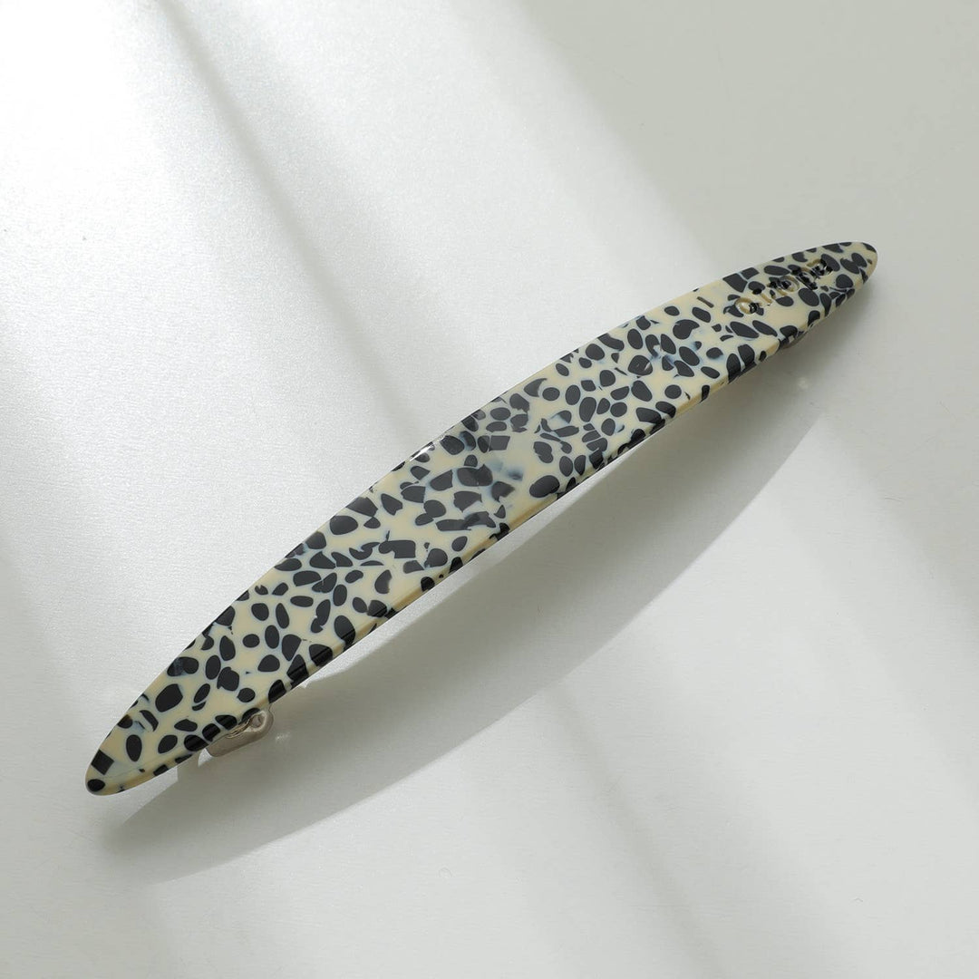 Aimee Core Oblong Oval French Barrette Hair Clip