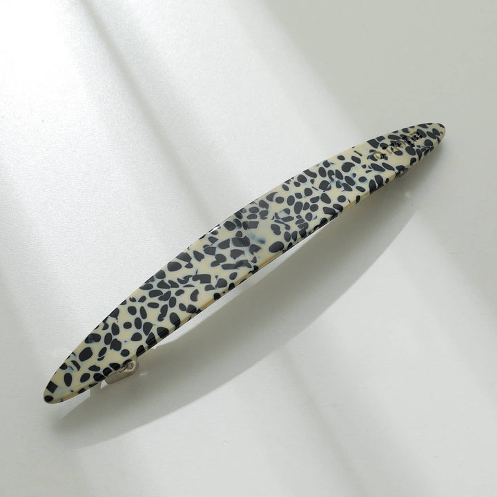 Aimee Core Oblong Oval French Barrette Hair Clip