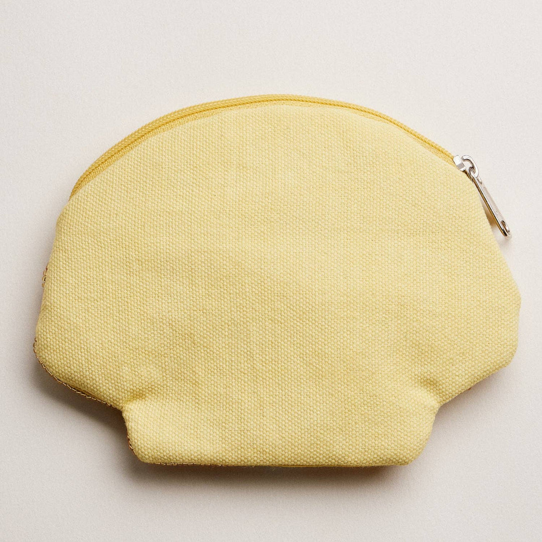 Beaded Coin Purse-Seashell with Pearl Accent