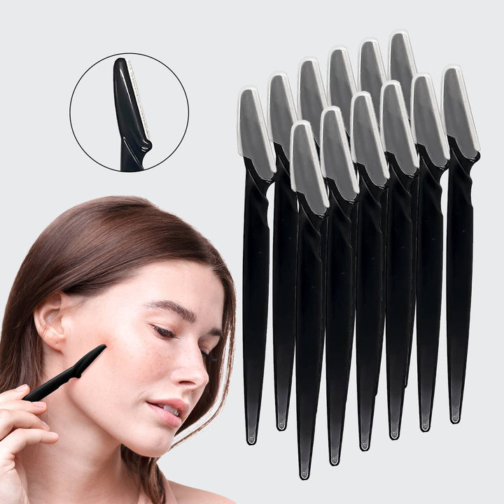Dermaplaner 12 pack-Black