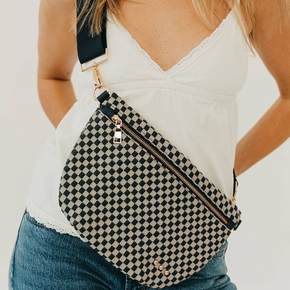 Bum Bag-Westlyn Woven Leather