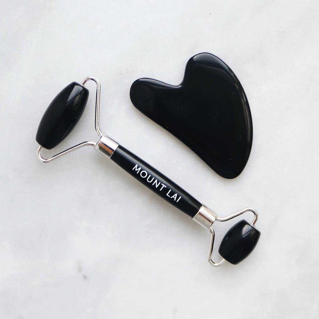 The Black Obsidian Gua Sha Facial Lifting Tool