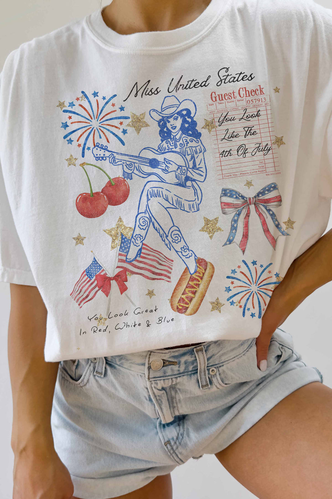 Oversized Tshirt-Miss United States