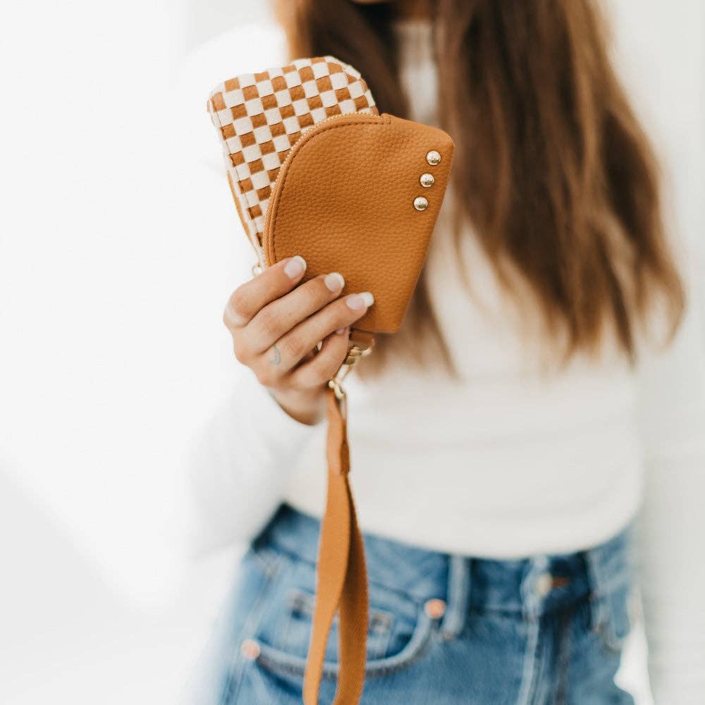 Wristlet-Wonderlust Woven Dual Pouch