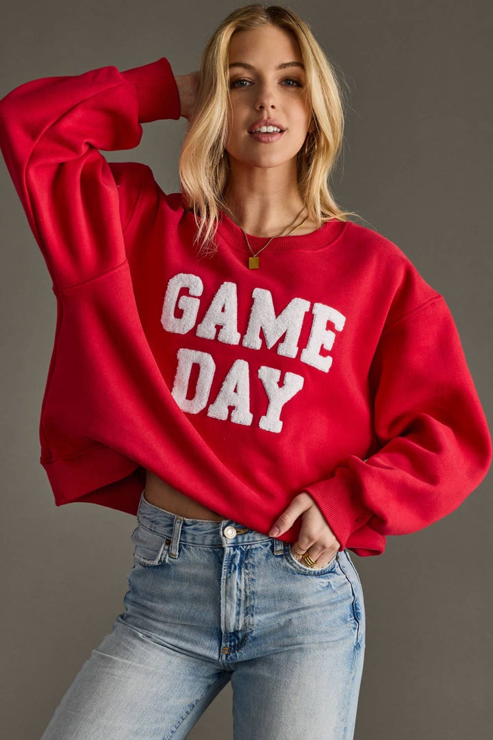 Sweatshirt-Red Game Day