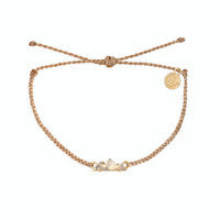 Bracelet-Stone Mountain Gold Charm