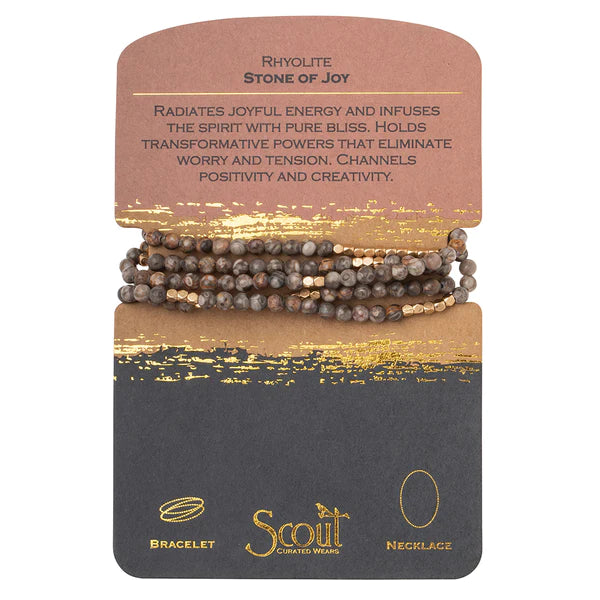 Bracelet-Stone Wrap