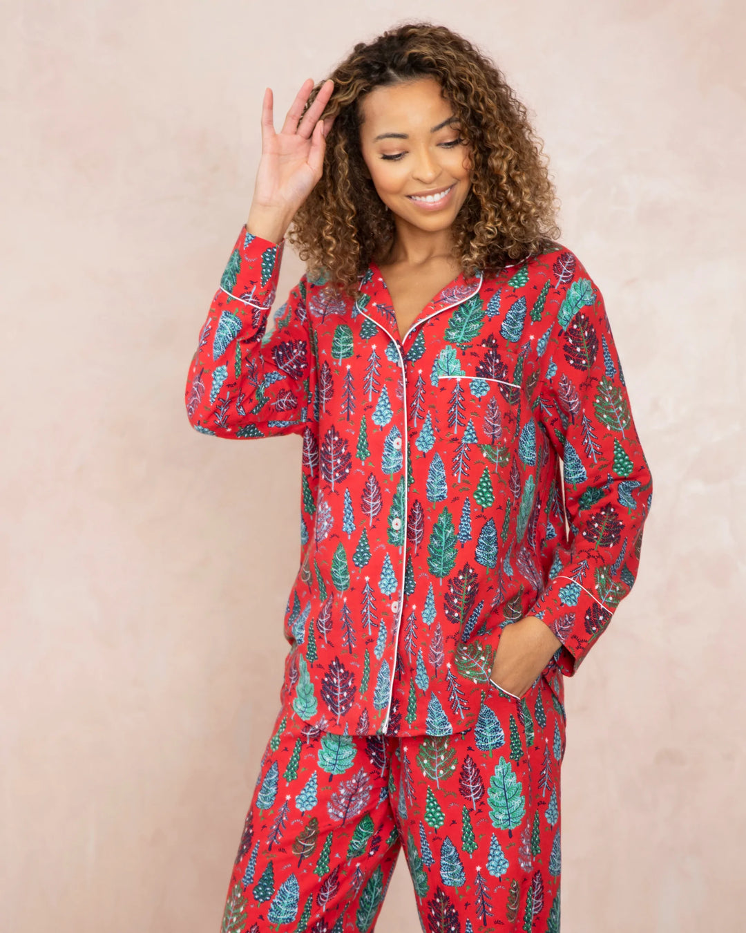 Cotton-Long Sleep Set
