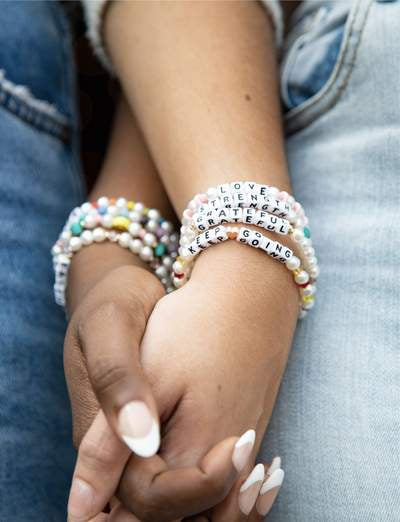 White Beads
