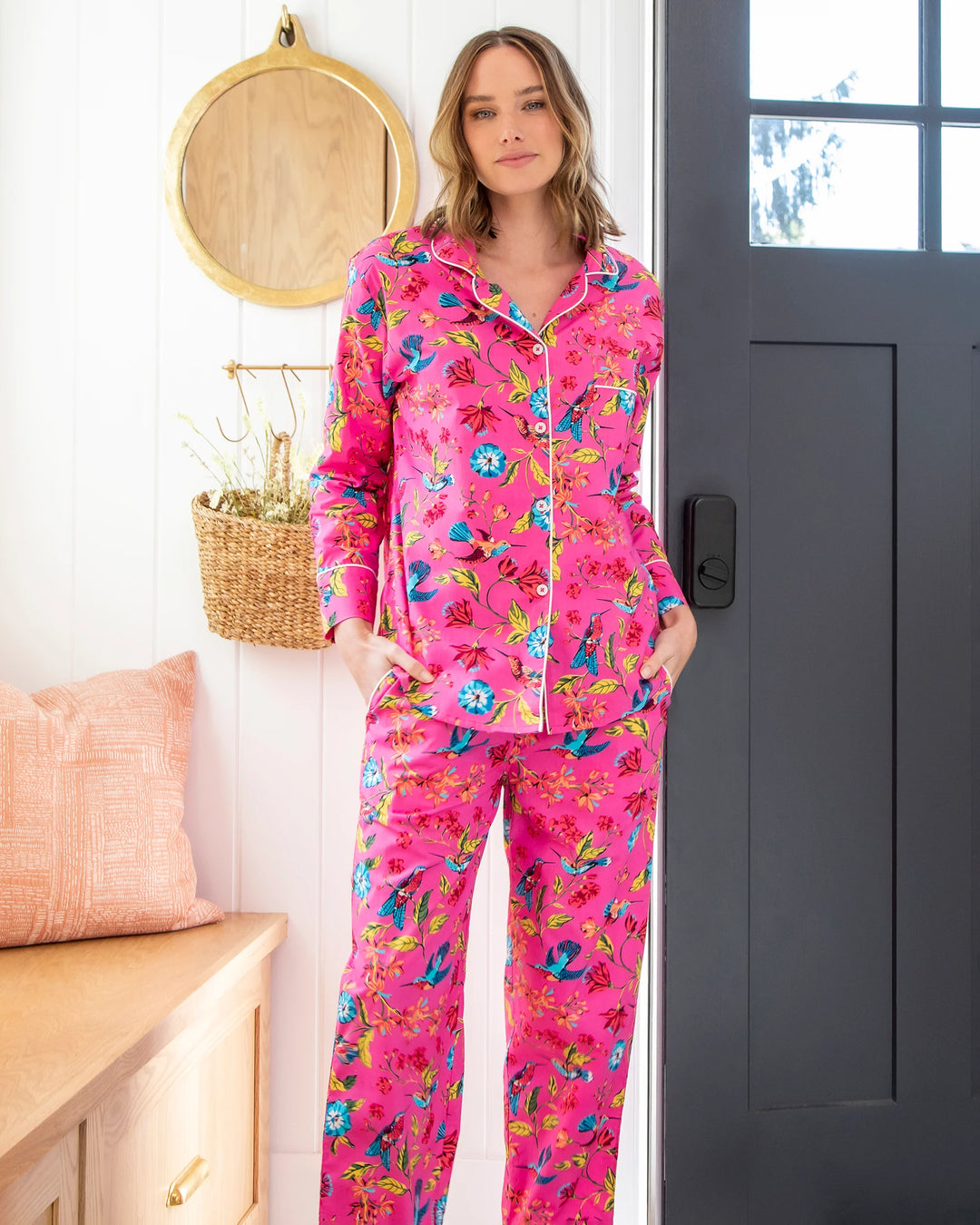 Cotton-Long Sleep Set