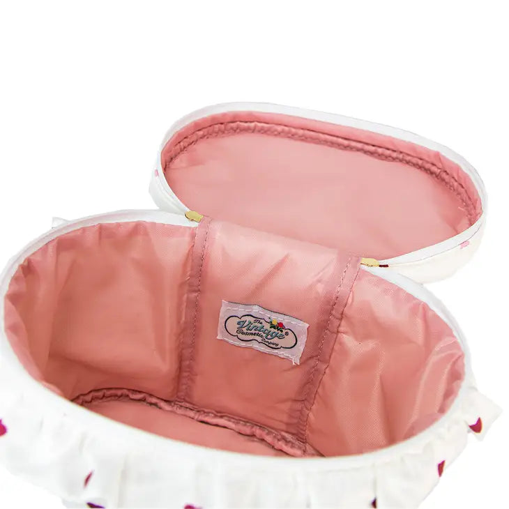 Soft Train Case-Pink Hearts