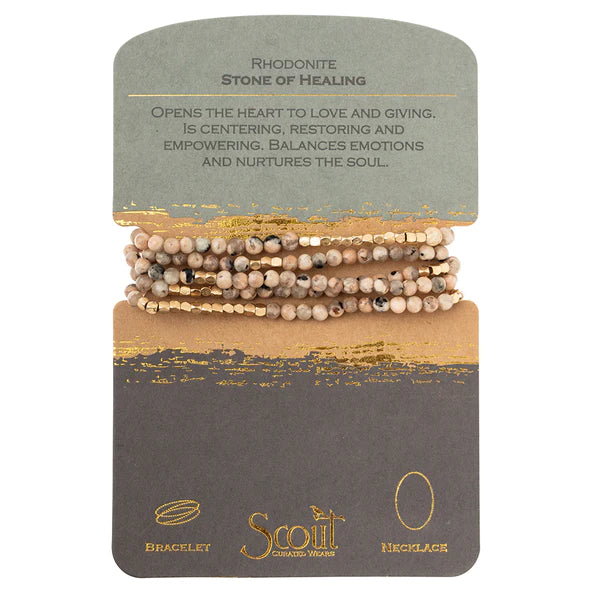 Bracelet-Stone Wrap